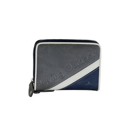 LOGOS Park 財布 メンズ 二つ折り財布 合成皮革 ラウンドファスナー 大容量 コンパクト シンプル 財布 フェイクレザー おしゃれ ギフト プレゼント ロゴスパーク