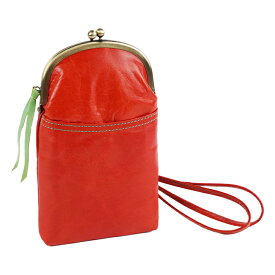 スマホポシェット スマホポーチ スマホショルダー がま口 レディース バック 国産 日本製 撥水加工 抗菌防カビ加工 除菌加工 軽い 馬革 本革 かわいい ドット 水玉 paccapacca キャンディシリーズ 母の日 プレゼント 【コンビニ受取対応商品】