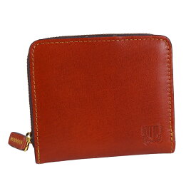 財布 メンズ 二つ折り財布 ラウンドファスナー コンパクト財布 小さい 小さめ 本革 レザー 牛革 馬革 素上げ 男性 紳士 小銭入れあり カード入れ ビジネス シック エンブレム pacca pacca パッカパッカ サイフ ギフト 誕生日 クリスマス【コンビニ受取対応商品】