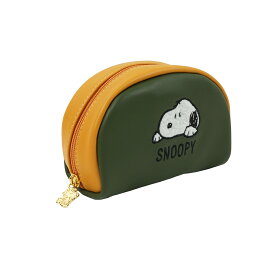 ポーチ 化粧ポーチ スヌーピー SNOOPY 大容量 大きめ 小物入れ ファスナー かわいい おしゃれ シンプル ギフト プレゼント