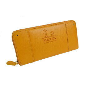 スヌーピー チャーリーブラウン 財布 長財布 ラウンドファスナー 大人向け レディース かわいい 型押し シンプル シック キュート SNOOPY キャラクター 大容量 サイフ 長サイフ クリスマス 母の日 ソープフラワー 花 ラッピング【コンビニ受取対応商品】