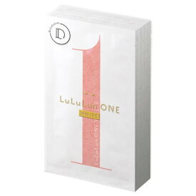 LuLuLun ルルルン ONE WHITE 白 特別な日のスキンケア フェイスパック 1枚入☓5袋