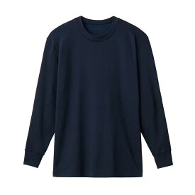 割引 在庫処分 40％オフ 【ポイント10倍】グンゼ ファイヤーアセドロン クルーネック ロングスリーブ シャツ 厚手 長袖 メンズ 汗冷え防止 通気性 紳士 肌着 発熱 インナー 暖かい 極厚 厚手 汗対策 寒暖差 GUNZE MHA308