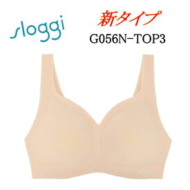 【ポイント5倍】G056N-TOP3 新タイプ トリンプ スロギー ブラレット ブラタイプ ブラレットタイプ カップ付ハーフトップ（ブラタイプ）71670008