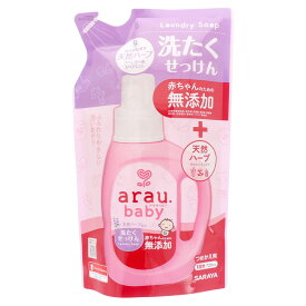 サラヤ arau. baby アラウ ベビー 洗濯用せっけん 詰め替え用 720ml 洗濯用洗剤 衣類用洗剤 液体洗剤 詰替え ベビー用 赤ちゃん用