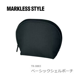【在庫一掃SALE】【メール便(1個までOK)】ポーチ 無地 レディース TR-0883 販促ノベルティ 記念品 ブラック【TR】