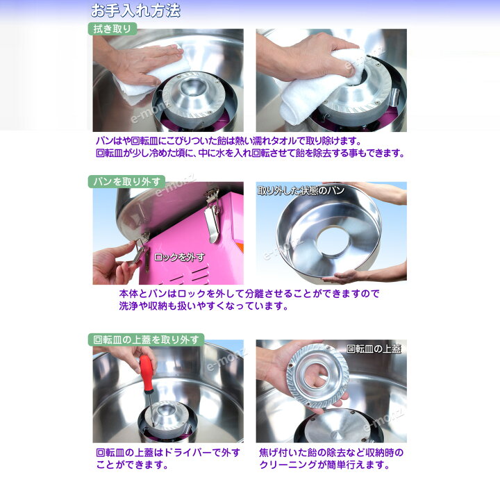 楽天市場】［当社製品保証1年！インボイス対応！］ 業務用 わたがし機 