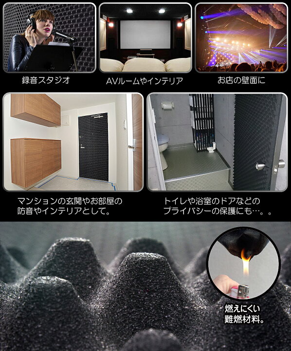 楽天市場】吸音材 【 ロール波型 】 10m×1m×25mm ロールタイプ 波型 