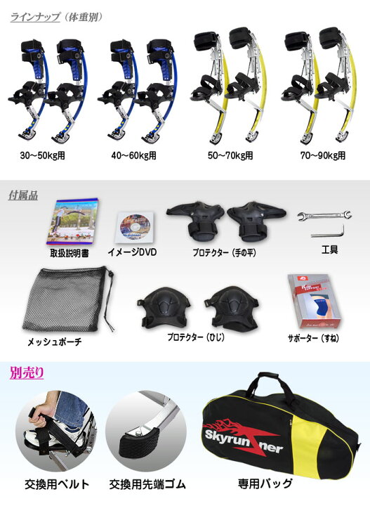 楽天市場】ジャンピングスティルト 西洋竹馬 70-90k用 ジャンピング 