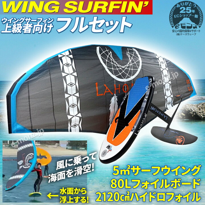 楽天市場】ウイングサーフィン 80Lセット 上級者 【 3点フルセット 