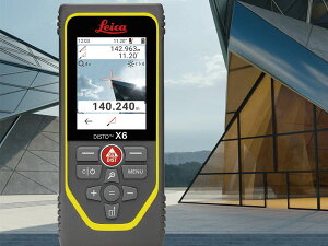 Leica DISTO X6 [J[ۏؕt [U[v ŐV {\L {ꃁj[ ( S O f IP65 h Uh~ eXgNA ۏ؉ ) USB WLAN Bluetooth ʔA_v^[Ƒg