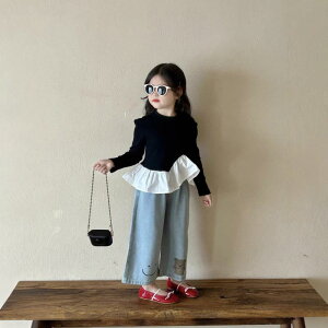 �q���� ���̎q �t�H T�V���c �g�b�v�X �f�j���p���c 2�_�Z�b�g �t���� ���킢�� ���F �J�b�g�\�[ �W�[���Y ���i��