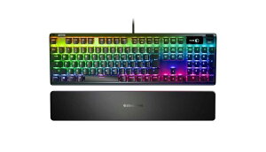 SteelSeries �Q�[�~���O�L�[�{�[�h �� �L�� ���{��z�� �L�@EL�f�B�X�v���C���� Apex 7 Blue Switch 64772
