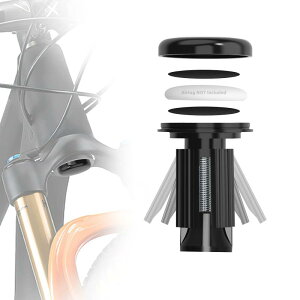 NICEDACK Airtag���]�ԃz���_�[�AAirTag���]�ԎR����h�~�ی�AAirTag���]�ԃz���_�[�͖h���ŁA�w�b�h�Z�b�g�T�C�Y31.8mm�̂��ׂẴ}�E���e���o�C�N�ɓK���Ă��܂�