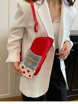 楽天市場】斜めがけショルダーバッグ 赤の通販