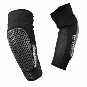 R~l(KOMINE)SK-826 A CE S ELBOW GUARD FIT BLK FbubN/t[
