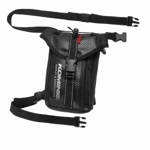 R~l(KOMINE)SA-211 WP LEG BAG Reflective-BLK FbReflectiveubN/F(2.2L)