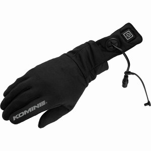 R~l(KOMINE)EK-204 HEAT INNER GLV 12V Black XSbubN/XS