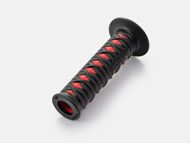 デイトナ（DAYTONA）GRIPPY GRIP【GG-D-KATANA】　ブラック×レッド 120mm (99263)