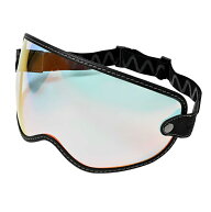 【在庫有】ライズ(RIDEZ) ヘルメット用オプション MOTO ZERO VISOR （モト ゼロ バイザー）｜レインボー…