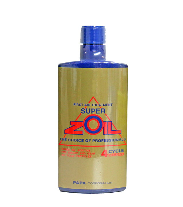 楽天市場】【在庫有】スーパーゾイル(ZOIL) オイル添加剤 （4スト）4 