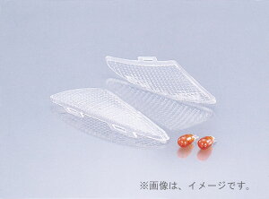 キタコ(KITACO)クリアーウインカーレンズSET スーパーJOG-ZR/フロント(807-0065000)