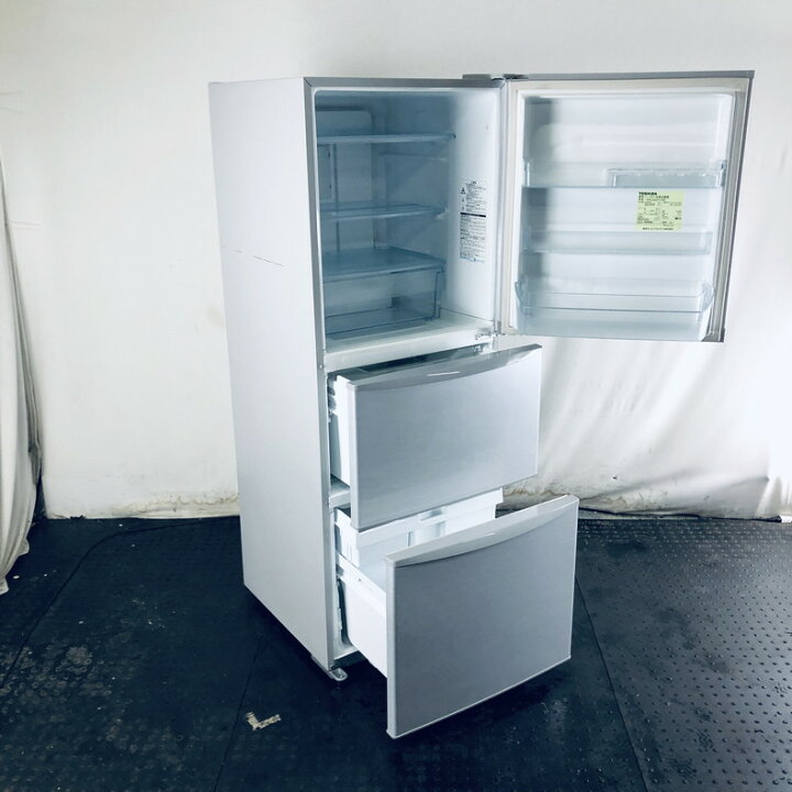 TOSHIBA 3ドア冷蔵庫 GRｰ34ZY 2013年製 340L