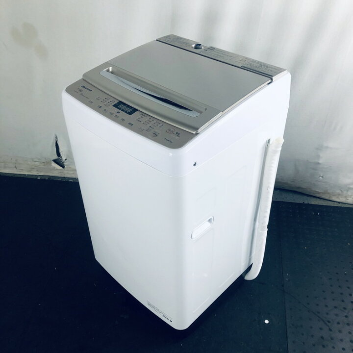 中古]ハイセンス Hisense 洗濯機 一人暮らし 大きめ 2020年製 全自動 