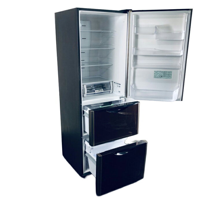 日立冷蔵庫3ドア 375L R-S3800GV(XT) 16年製
