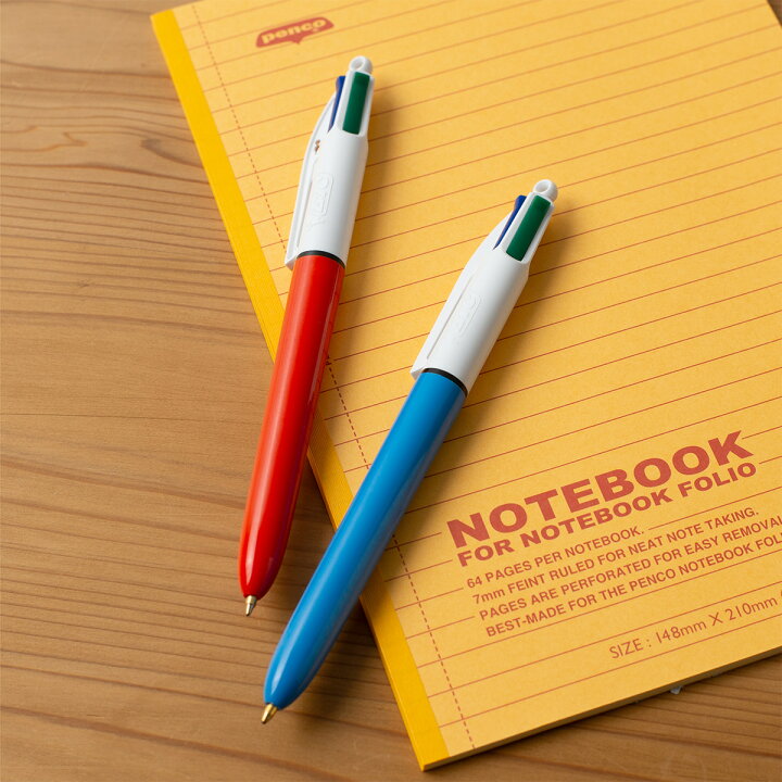 楽天市場】BIC ( ビック ) 4色ボールペン 0.7mm / 1.0mm 油性 フランス 