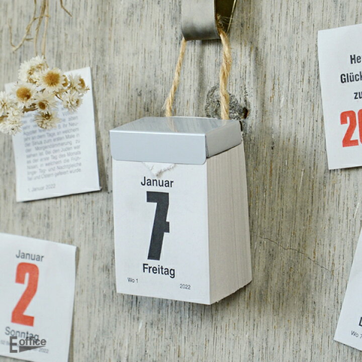 楽天市場 ドイツの日めくりカレンダー 22年版 小サイズ Brunnen ブルネンミニサイズ 小さい 英字 おしゃれ 小物 プレゼント ギフト プチギフト クリスマス 英語 海外 輸入 文房具 雑貨 おしゃれ文具専門店イー オフィス