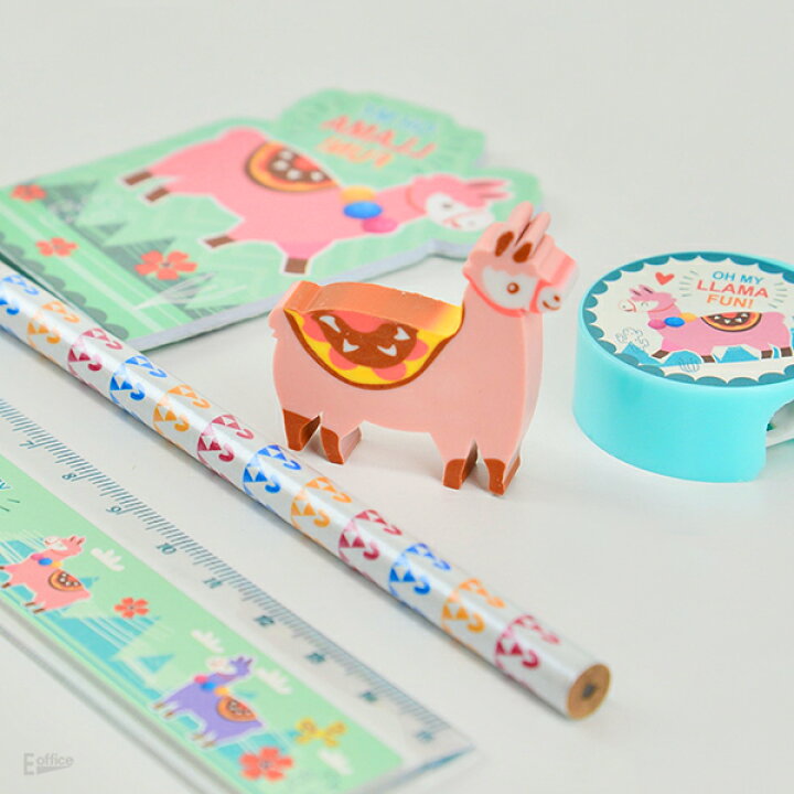 楽天市場 ステーショナリーセット ラマ 小学生 入学 海外 輸入 子供 かわいい 文房具 女の子 男の子 ギフト プチギフト プレゼント 転校 イベント 粗品 ステーショナリー 動物 Brunnen Writing Set Llama 10 おしゃれ文具 専門店イー オフィス
