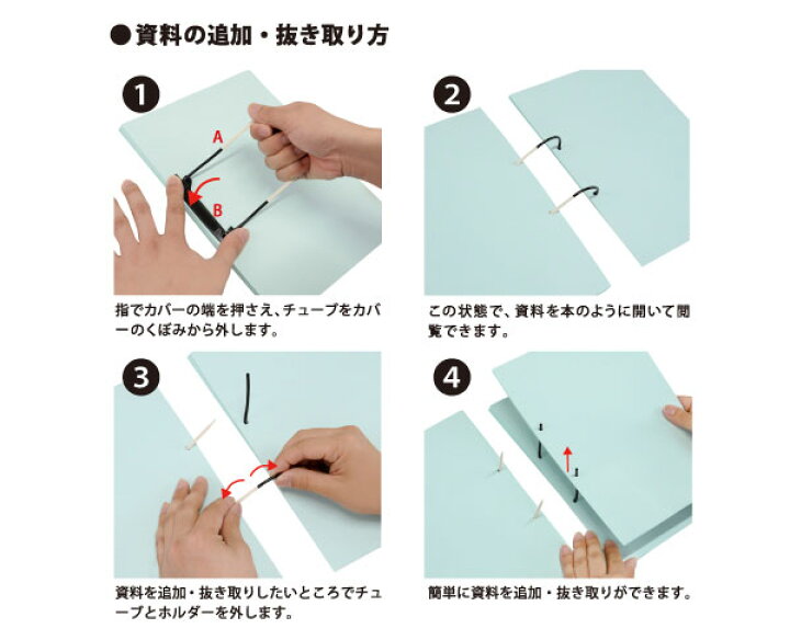 楽天市場】資料の追加がしやすい新しいペーパーファスナークルーズ 