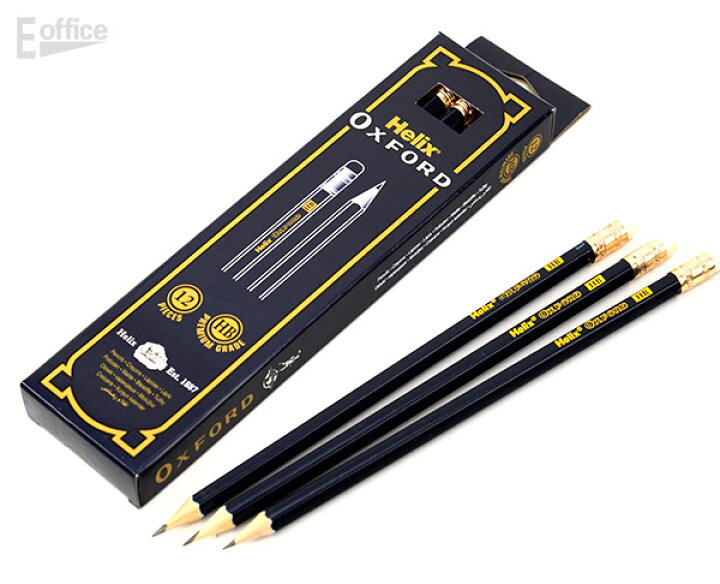 楽天市場 Helix Oxford オックスフォード 鉛筆hb12本入り えんぴつ 文房具 おしゃれ 事務用品 オフィス デザイン 海外 輸入 ヘリックス ギフト 大人 シンプル 鉛筆 筆記具 セット まとめ買い 外国 イギリス ゴールド箱入り 消しゴム付き 削り済み おしゃれ文具専門店