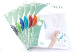 [LEITZ ライツ]カラークリップファイル LZ4174 クリップファイル 事務用品 オフィス 文房具 輸入文具 ステーショナリー ファイル 薄型 A4 カラフル 書類 デザイン 海外 輸入 プチギフト 退職 卒業
