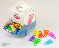 ドイツ製プラスチッククリップ ローレル社 Plastiklips ミックスカラー 35mm 200個入り 1308-98 Laurel文…