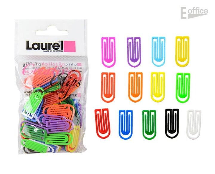 楽天市場 Laurel ローレル キングクリップ 27mm 75個入り 1386 98プラスチック 文房具 ステーショナリー カラフル 書類 整理 便利 デザイン おしゃれ 海外 輸入 プチギフト かわいい 小学生 中学生 大学生 大人 おしゃれ文具専門店イー オフィス