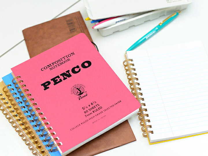楽天市場 Penco ペンコ コイルノート Mサイズ文具 ハイタイド 文房具 ノート ステーショナリー ハイタイド Hightide デザイン 海外 輸入 メモ プチギフト かわいい 男女 おしゃれ文具専門店イー オフィス