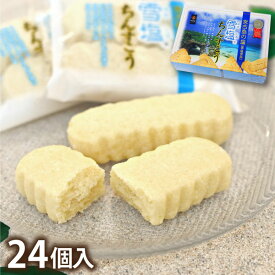 雪塩ちんすこう 24個入　/沖縄お土産 沖縄土産 お菓子 定番