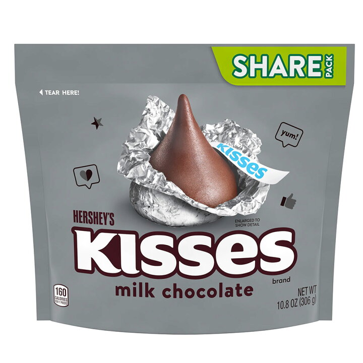楽天市場】ハーシー キスチョコレート シェアパック 【アメリカ お土産 