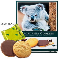 オーストラリア チョコがけマカダミアナッツクッキー 1箱 【オーストラリア土産 オーストラリアのお菓子…