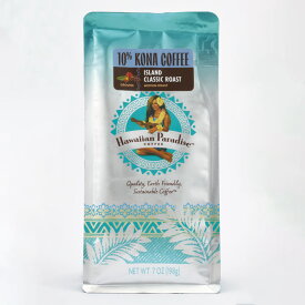 ハワイアンパラダイスコーヒー 10％コナ アイランドクラシックロースト | ハワイ土産 ハワイのお取り寄せ ハワイ お土産 みやげ プレゼント ギフト 手土産 お礼 お取り寄せ 有名 ブランド