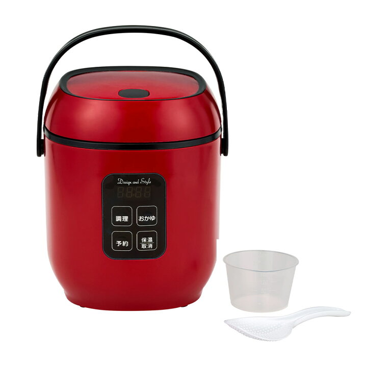 楽天市場】D&S コンパクトライス＆フードクッカー 炊飯器 0.5〜1.5合 