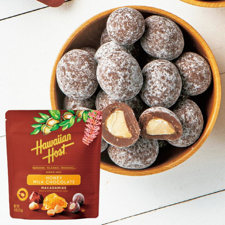 ハワイアンホースト パラダイス ハワイアンハニー マカデミアナッツチョコ 1袋【ハワイ お土産】|チョコレート お菓子 ハワイ土産 おみやげ JTB 世界のおみやげ屋さん ハワイ、沖縄お土産まとめ売り