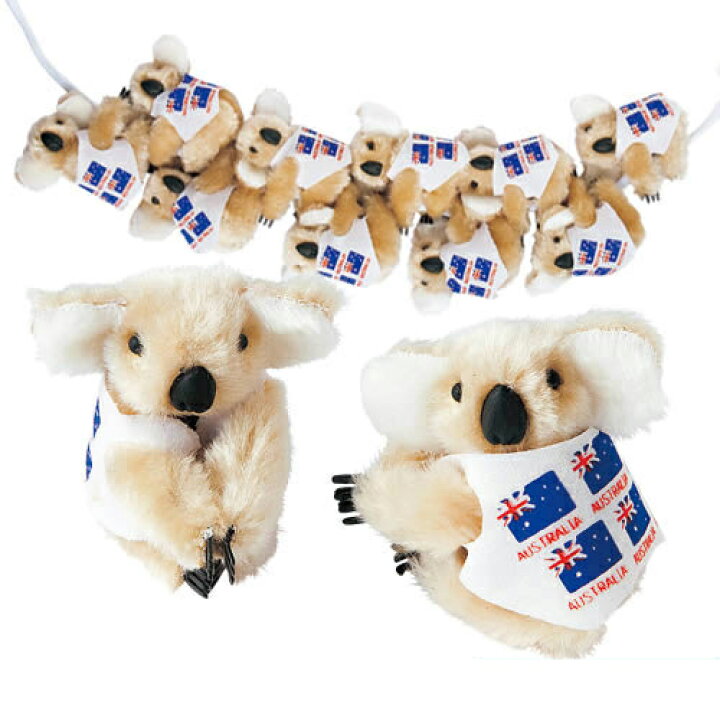 楽天市場 ひっつきコアラ12個セット オーストラリア お土産 雑貨 ぬいぐるみ 人形 オセアニア オーストラリア土産 おみやげ Jtb 世界の おみやげ屋さん