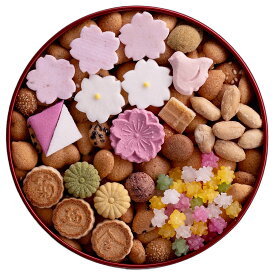 【春季限定】銀座菊廼舎 冨貴寄 桜色缶 170g 【東京 お土産】｜季節限定缶 ふきよせ お取り寄せ おもたせ 手土産 ギフト お菓子 きくのや スイーツ お取り寄せグルメ