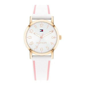 TOMMY HILFIGER トミーヒルフィガー 1720023 ガールズ 腕時計 30mm ホワイト【並行輸入品】