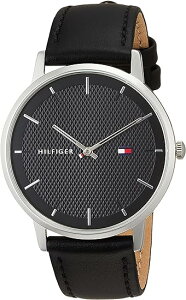 TOMMY HILFIGER トミーヒルフィガー 腕時計 1791651 メンズ ブラック【並行輸入品】