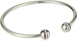 トミーヒルフィガー オープンバングルブレスレット シルバー2780480 並行輸入品