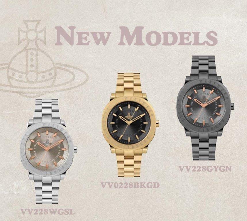 New ラッピング無料 Vivienne Westwood ヴィヴィアン ウエストウッド 新しいモデル Vv228 レディース 最新腕時計 Vv228wgsl 並行輸入品 Vv228gygn レディス Mall Vv228bkgd バーゲンセール The